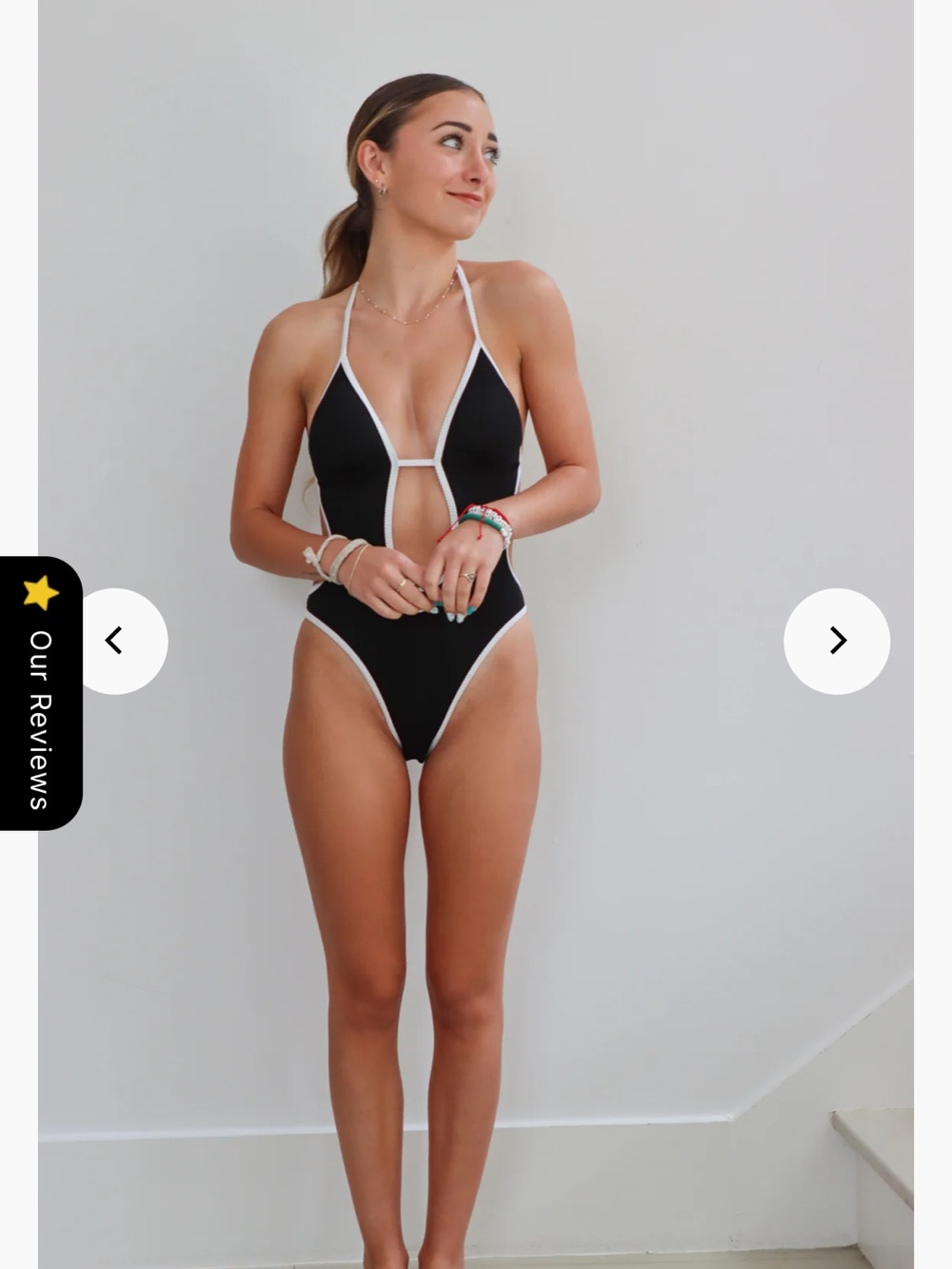 Lash Next Door Sail Away One Piece Swimsuit Brooklyn & Bailey - Picture 2 of 4